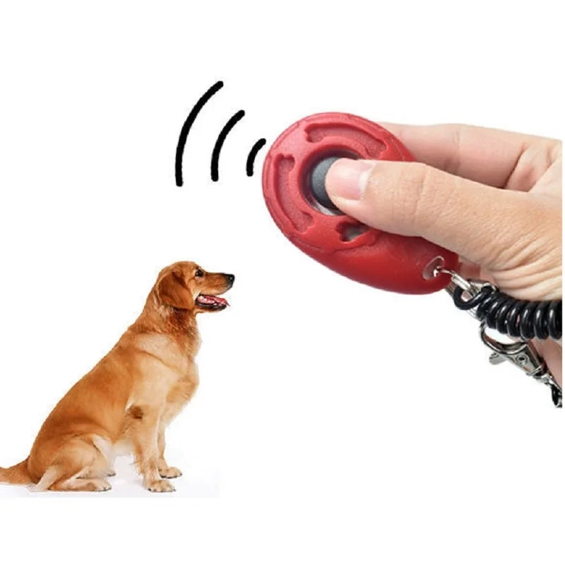 Dog Training Clicker with Wrist Strap – Sound Trainer for Dogs & Cats, Multiple Styles