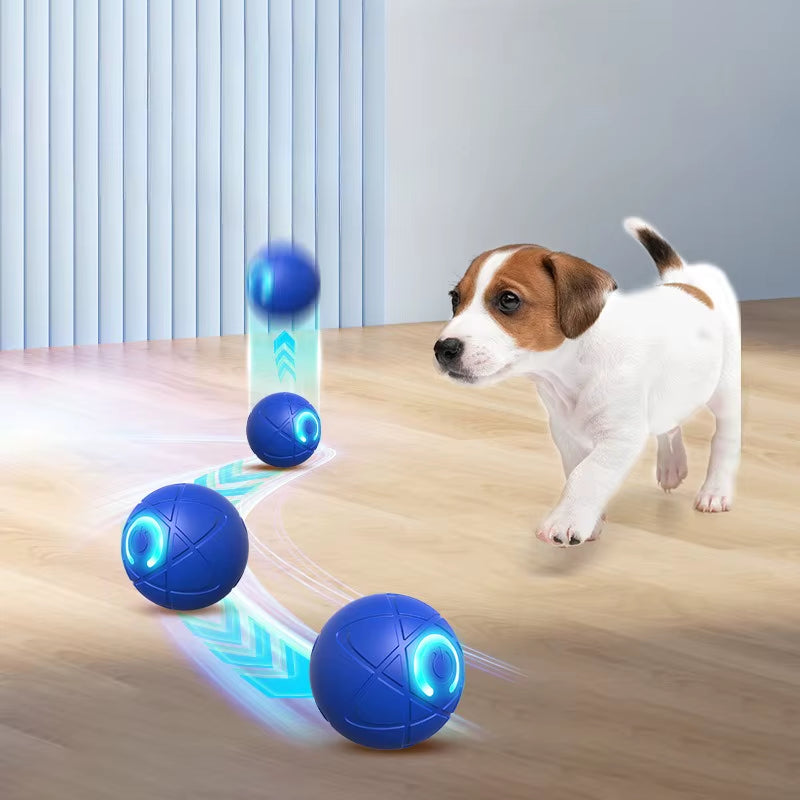 Smart USB Dog Toy Ball – Auto Moving, Bouncing & Rechargeable Interactive Pet Toy