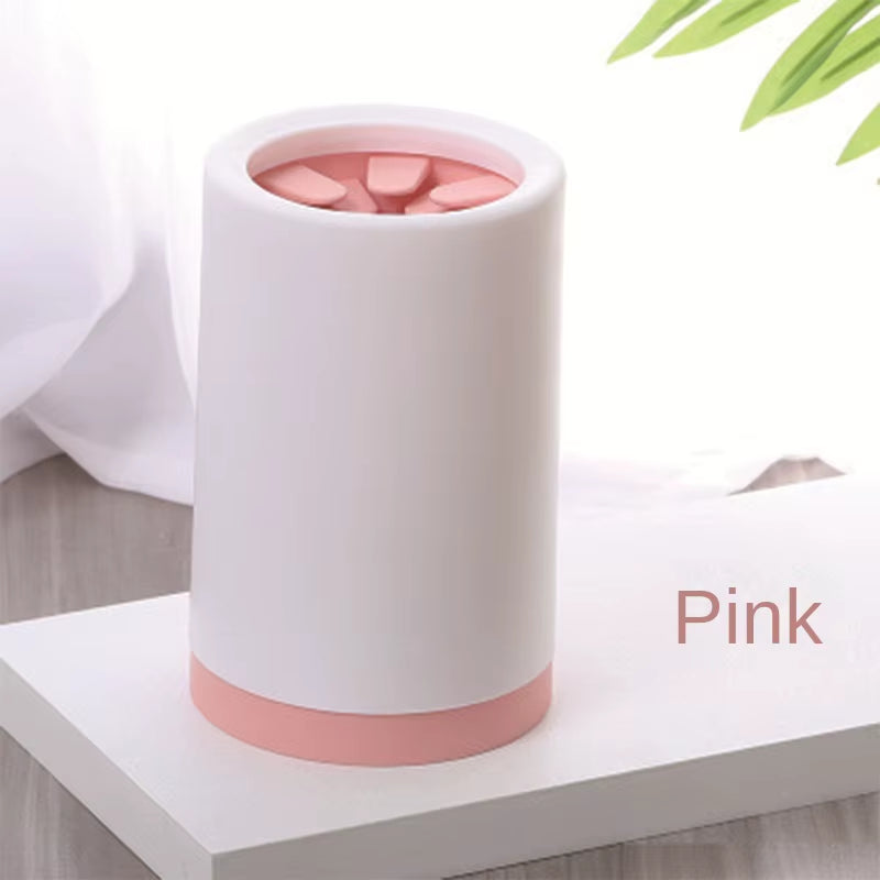 Silicone Pet Paw Cleaner Cup – Manual Foot Washer for Dogs & Cats, Soft & Quick Cleaning