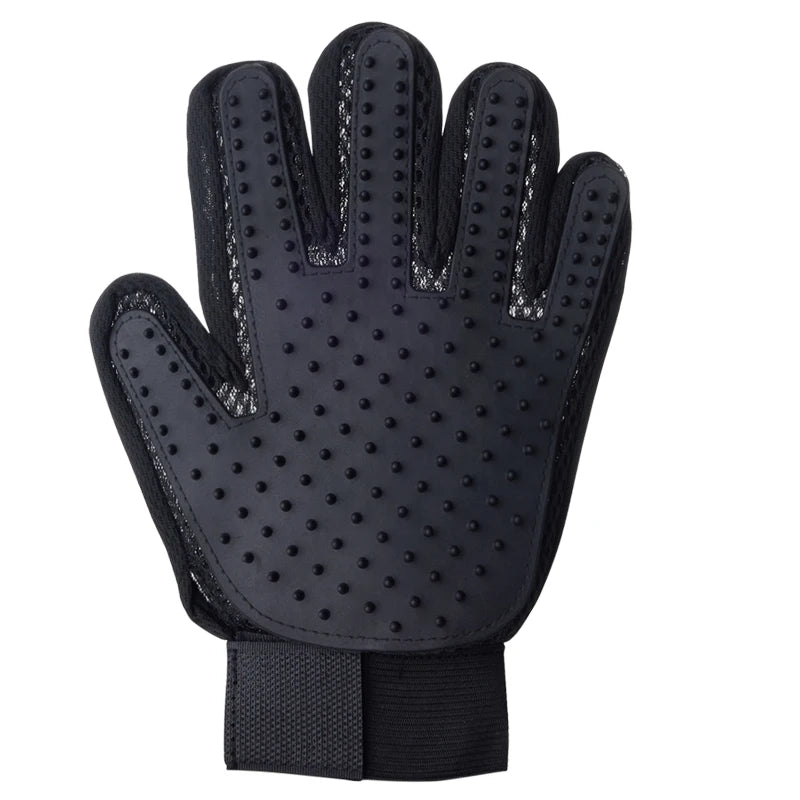 Pet Grooming Glove Brush – Hair Remover & Massage Tool for Cats, Dogs & Small Animals