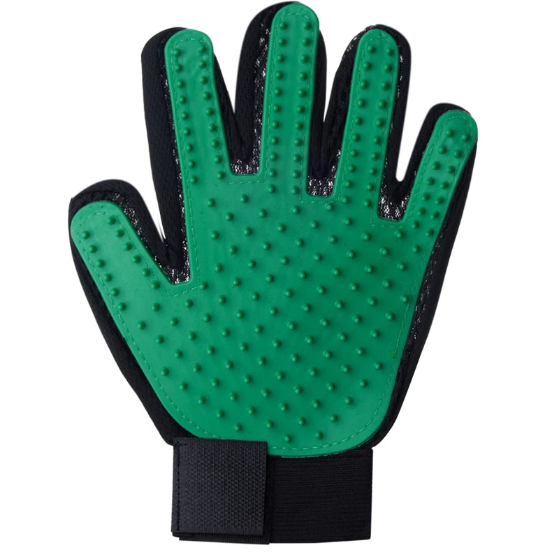 Pet Grooming Glove Brush – Hair Remover & Massage Tool for Cats, Dogs & Small Animals
