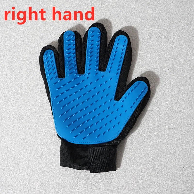 Pet Grooming Glove Brush – Hair Remover & Massage Tool for Cats, Dogs & Small Animals