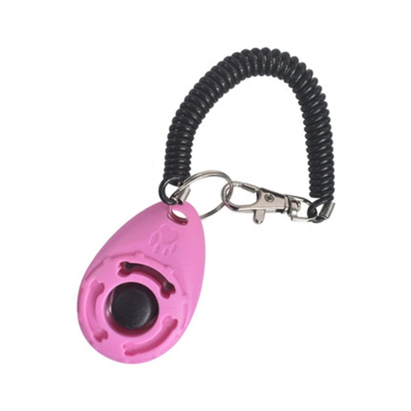 Dog Training Clicker with Wrist Strap – Sound Trainer for Dogs & Cats, Multiple Styles