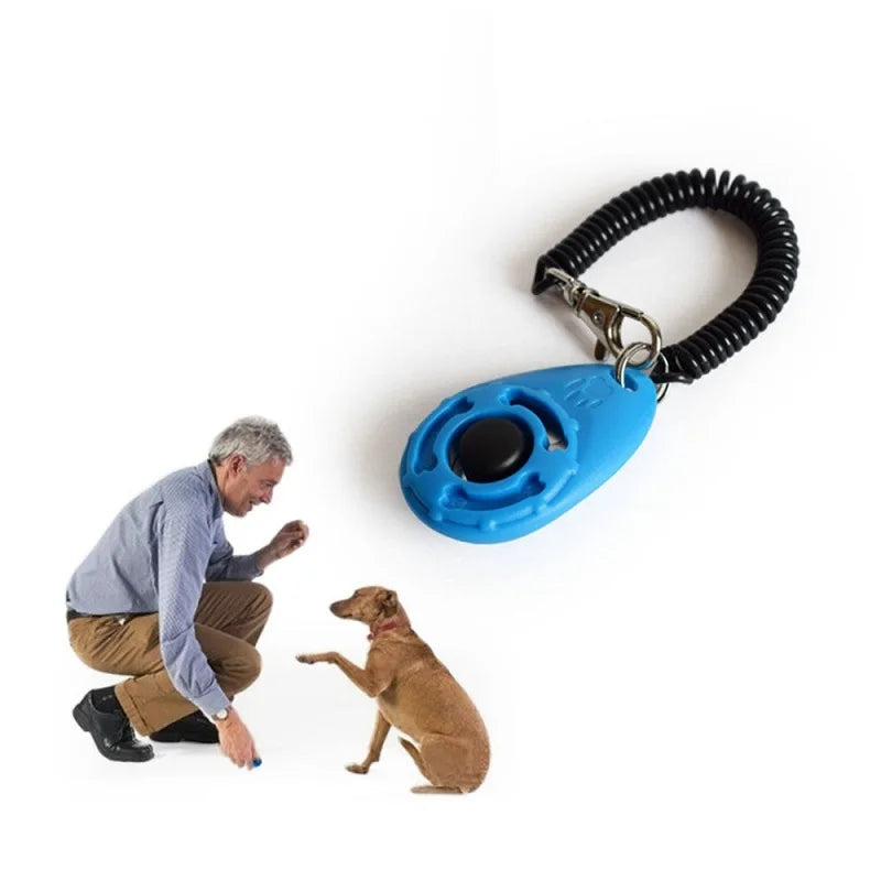 Dog Training Clicker with Wrist Strap – Sound Trainer for Dogs & Cats, Multiple Styles