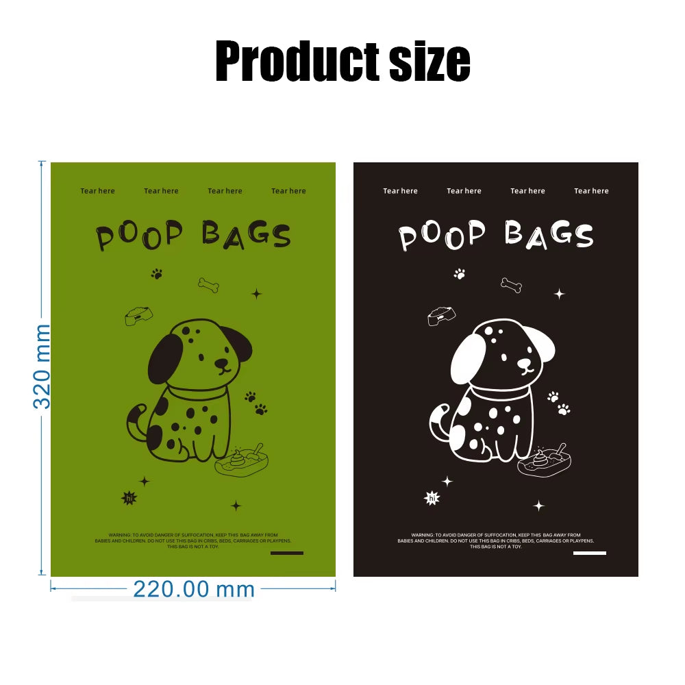 Lavender Scented Biodegradable Dog Poop Bags – Extra Thick & Leakproof with Dispenser