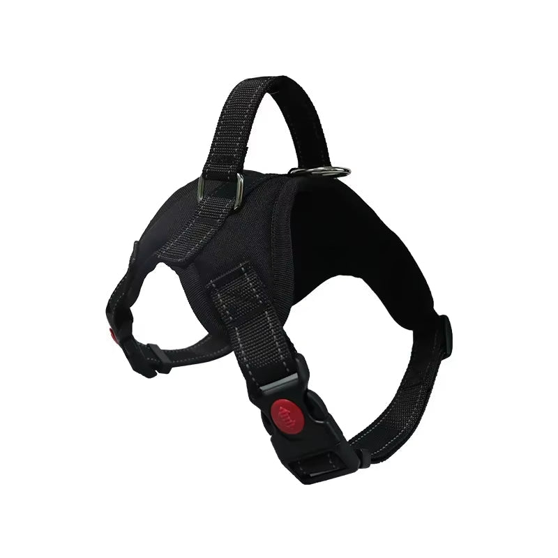 Adjustable Dog Harness Vest – Reflective Leash & 150cm Strong Traction Rope for Small & Large Dogs