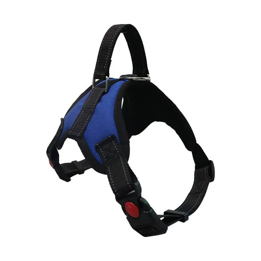 Adjustable Dog Harness Vest – Reflective Leash & 150cm Strong Traction Rope for Small & Large Dogs