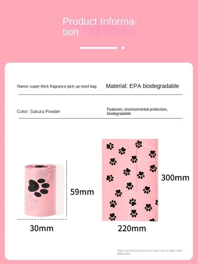 EPI Biodegradable Dog Poop Bags – Eco-Friendly Pet Waste Bags with Dispenser