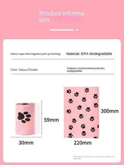 EPI Biodegradable Dog Poop Bags – Eco-Friendly Pet Waste Bags with Dispenser