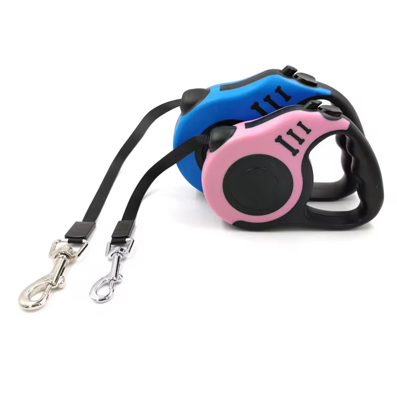 3M/5M Retractable Dog Leash – Automatic Flexible Traction Rope for Small to Large Dogs